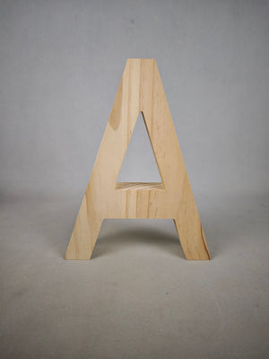 Nordic-style wooden letter decor, solid wood 3D English letters, desktop decoration and storage, home soft furnishings, photography props, customizable letters