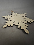 Halloween Wooden Spider Web Hanging Ornament, 3D Spider Pendant, Christmas Snowflake Decorative Hanger, Vase Decoration Wooden Sign, Holiday Party Decor