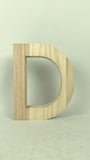 Nordic-style wooden letter decor, solid wood 3D English letters, desktop decoration and storage, home soft furnishings, photography props, customizable letters
