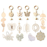 Assorted Unfinished Natural Wood Cutout Shapes Bulk DIY Craft Blank Wooden Shape Set Chunky shapes