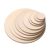 Assorted Unfinished Natural Wood Cutout Shapes Bulk DIY Craft Blank Wooden Shape Set Chunky shapes
